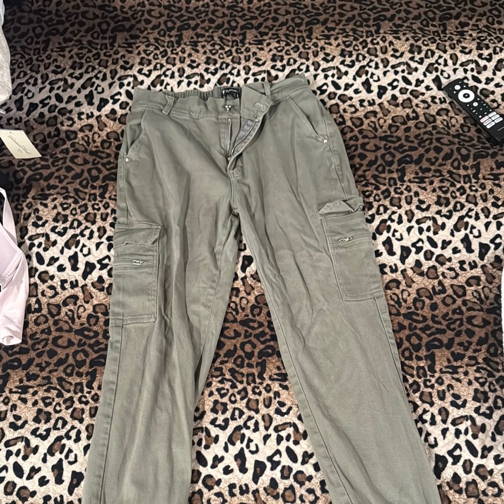 Men's Olive Cargo Pants